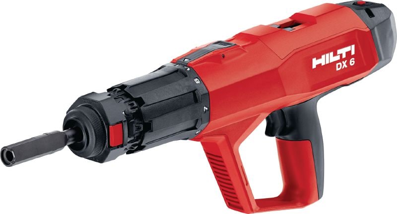 Pistola de pregos de gradil de fixação a pólvora DX 6-GR Pistola de pregos de fixação a pólvora totalmente automática para fixar gradil e chapas de piso tipo xadrez