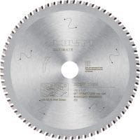 X-Cut Disco para serra circular de aço inoxidável fino e aço Disco para serra circular de desempenho superior com dentes de cermet para cortar com mais rapidez e durar mais tempo em chapa metálica de aço e aço inoxidável