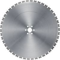 SPX LCS Equidist Lâmina de serra de parede (60H: encaixa em Hilti e Husqvarna®) Disco de serra de corte suprema (5-10 kW) para corte de alta velocidade e uma vida útil mais longa em concreto armado (mandril 60H sob medida para serras de corte da Hilti e Husqvarna®)