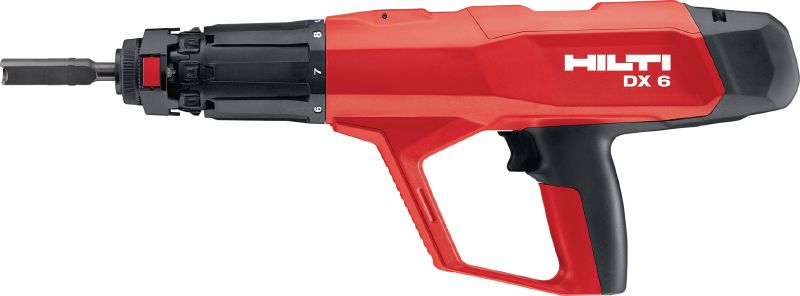 Pistola de pregos de gradil de fixação a pólvora DX 6-GR Pistola de pregos de fixação a pólvora totalmente automática para fixar gradil e chapas de piso tipo xadrez